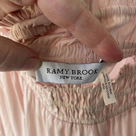 Ramy Brook ‘Dara’ Off-Shoulder Blush Pink Dress - Picture 8 of 11